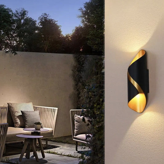 Modern Simple Outdoor Led Waterproof Wall Lamp