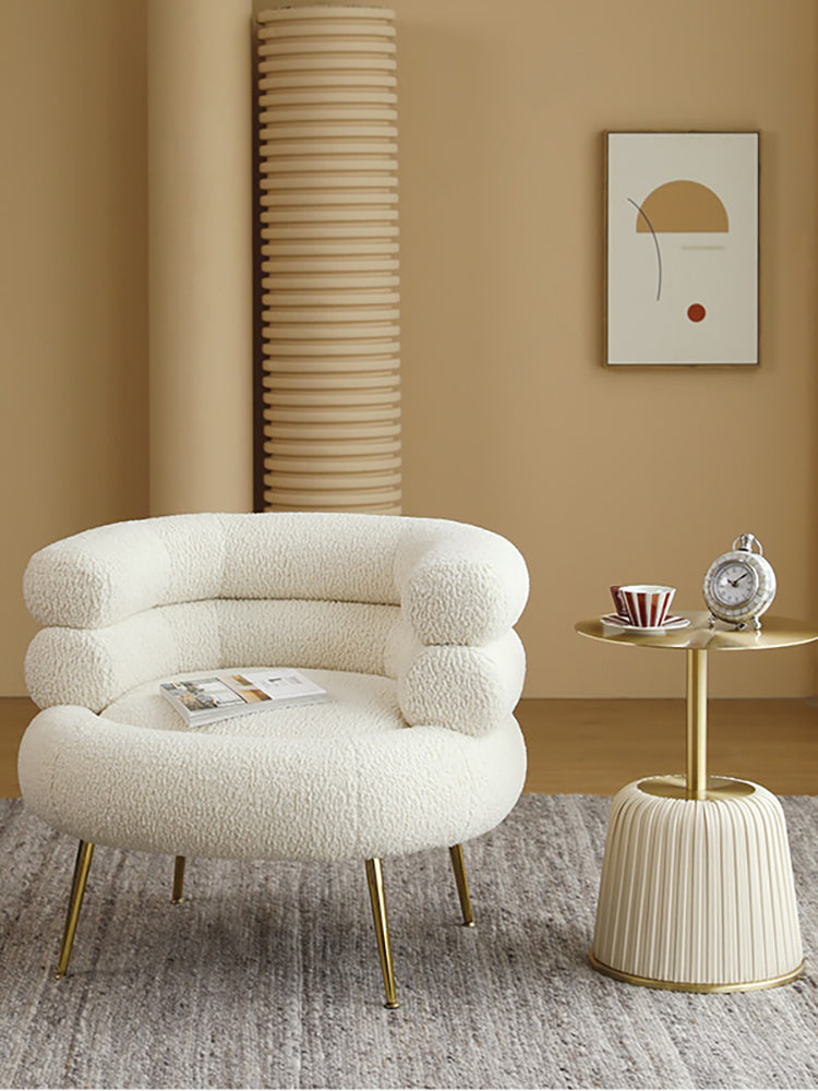 Nordic Balcony Lounge Sofa Chair Light Luxury Net Red Designer Dressing