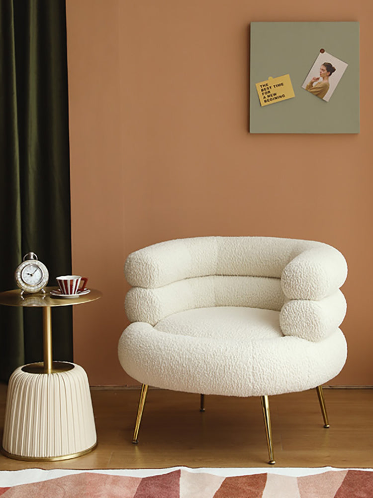 Nordic Balcony Lounge Sofa Chair Light Luxury Net Red Designer Dressing